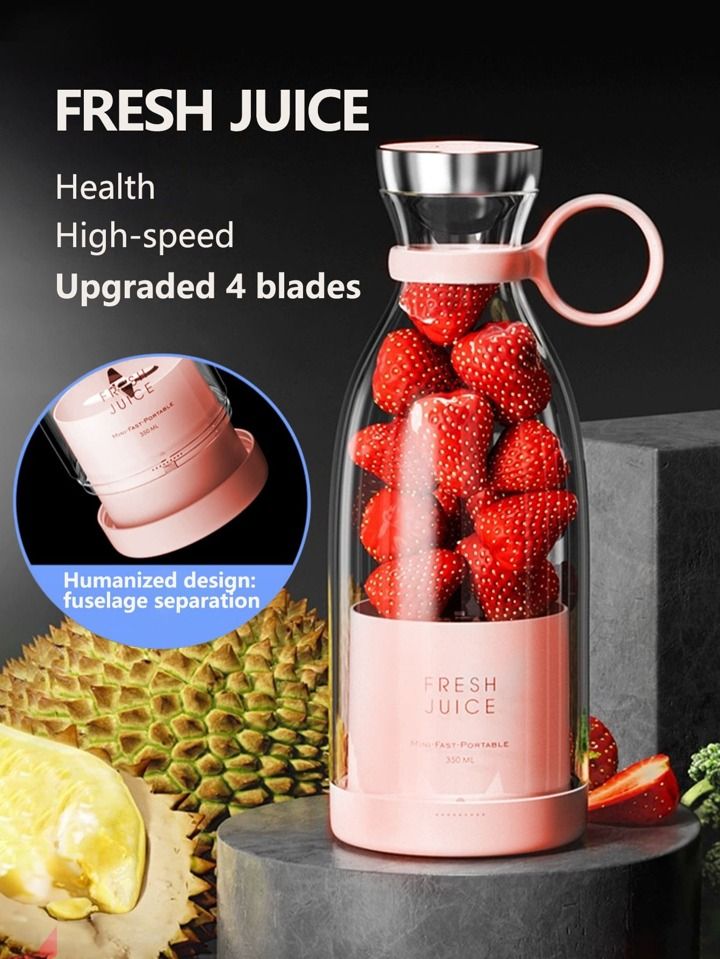 Electric Portable Mini Juicer Bottle